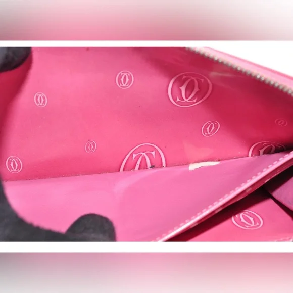 Authentic Must De Cartier Happy Birthday zippy wallet GUC - Picture 9 of 12